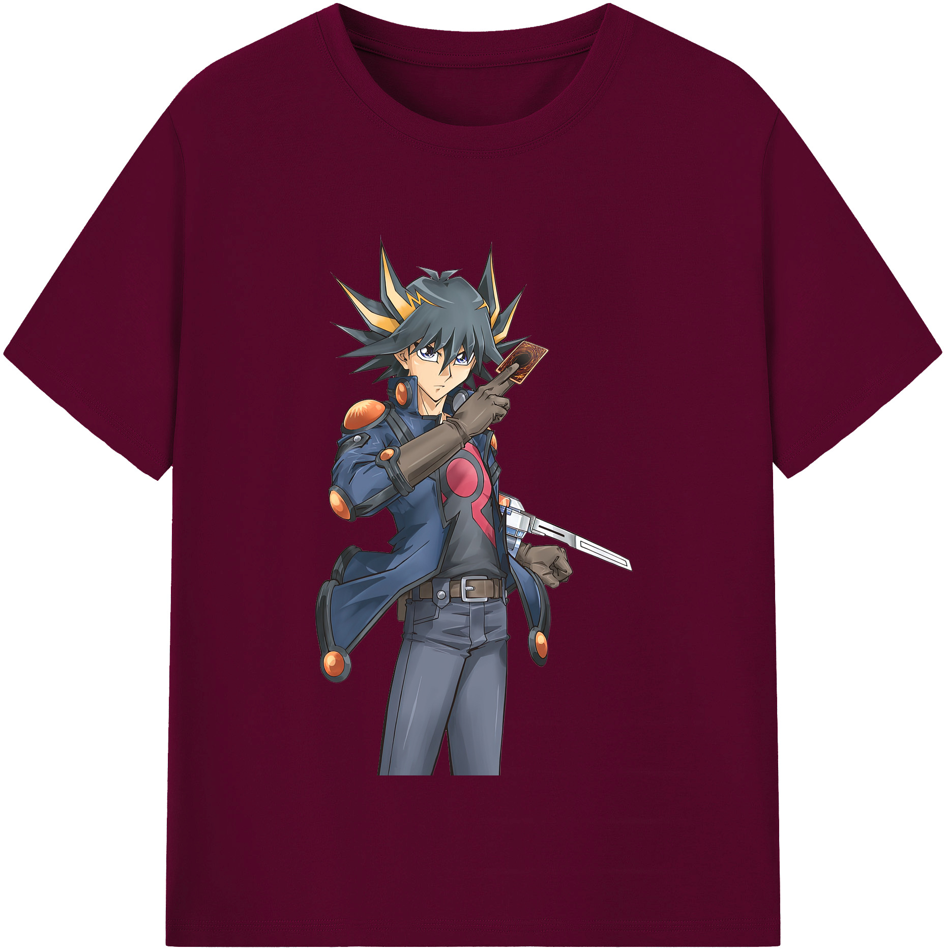 （画像用） 遊☆戯☆王 Yu-Gi-Oh! レディースカジュアルプリントTシャツ（綿100％）